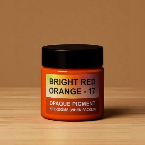 Bright Red Orange Opaque Pigment